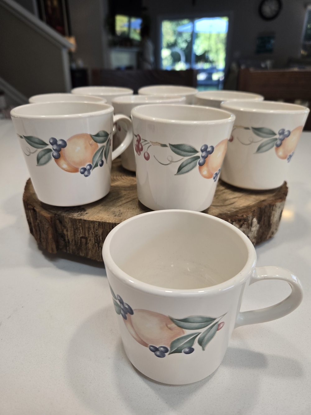 CorningWare Abundance Coffee Mug Set Of 8